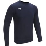 Mizuno - Terry Crew Sweatshirt - Zwart - Terrystof