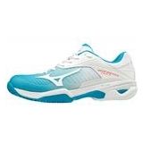 Tennisschoen Mizuno Women Wave Exceed Tour 3 Clay Court Blue Jewel White-Schoenmaat 37