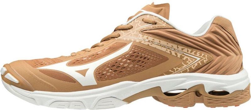 Mizuno Wave Lightning Z5 Heren Bruin Volleybalschoenen