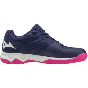 Mizuno Thunder Blade 2 Sportschoenen - Maat 38.5 - Vrouwen - donkerblauw/wit/roze