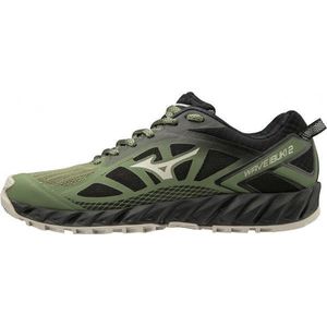 Mizuno Wave Ibuki 2 zwart groen hardloopschoenen dames