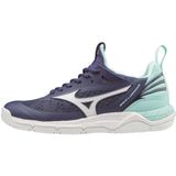 Mizuno Wave Luminous  Sportschoenen - Maat 38.5 - Vrouwen - donkerblauw/lichtblauw/wit