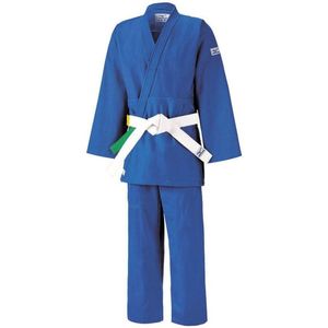 Mizuno - Kodomo 2 - Judopak - Blauw - Rijstkorrel