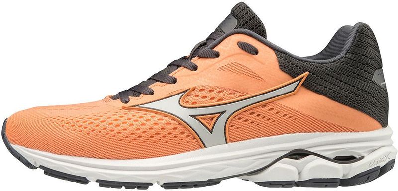 Mizuno - Wave Rider 23 - Hardloopschoenen - Wit - Ademend Materiaal
