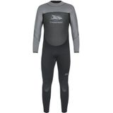 Trespass Diver Mens 5mm Full Length Neoprene Wetsuit (Large) (Zwart)