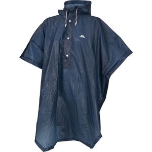 Trespass - Unisex Luifel Poncho - Marineblauw - Waterbestendig - Verstelbare Kap