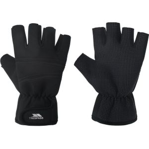 Trespass - Volwassene Unisex Carradale Vingerloze Handschoenen (Zwart)