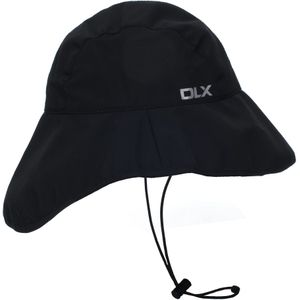 Trespass Volwassenen Unisex Ando DLX Waterdichte Regenhoed (Zwart)