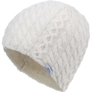 Trespass - Dames Kendra Beanie Muts  (Wit)