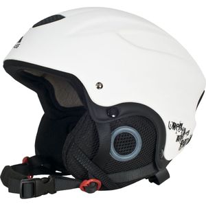 Trespass Volwassenen Skyhigh Beschermende Sneeuwsport Helm (Large) (Wit)