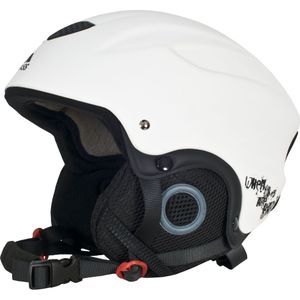Trespass Volwassenen Skyhigh Beschermende Sneeuwsport Helm (Wit)