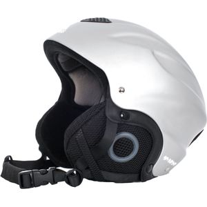 Trespass Kinder Unisex Burlin Sneeuwsport Helm (S) (Zilver)