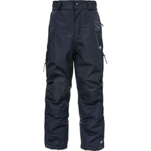 Trespass Kids Unisex Marvelous Skibroek met afneembare bretels (Zwart)