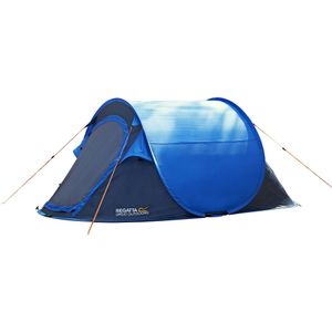 Regatta Groot Buitenshuis Malawi 2 Man Pop Up Tent  (Blauw/Zeegrijs)