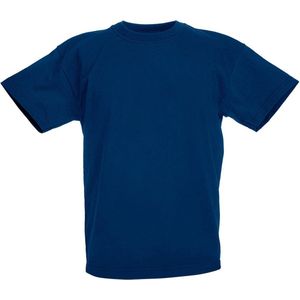 Fruit Of The Loom - Originele T-shirt - Rood - Korte Mouwen - Voor Kinderen