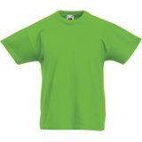 Fruit Of The Loom - Originele T-shirt - Paars - Korte Mouwen - Voor Kinderen