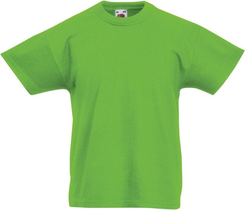 Fruit Of The Loom - Originele T-shirt - Paars - Korte Mouwen - Voor Kinderen