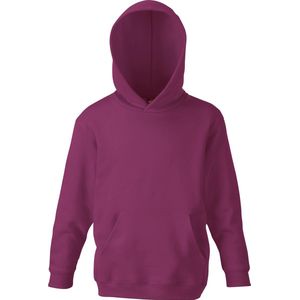 Hoodie - Groen - Katoen/Polyester - Met Zak