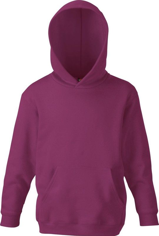 Hoodie - Groen - Katoen/Polyester - Met Zak