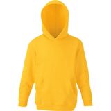 Fruit Of The Loom Unisex Classic Hoodie - Zonnebloem Geel