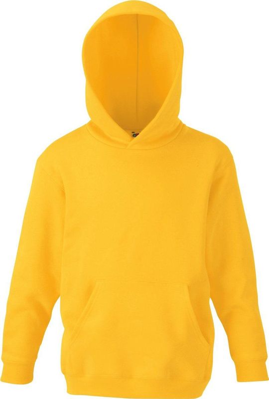 Fruit Of The Loom Unisex Classic Hoodie - Zonnebloem Geel