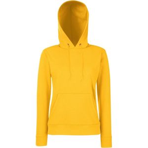 Fruit of the Loom - Lady-Fit Classic Hoodie - Groen - Katoen/Polyester