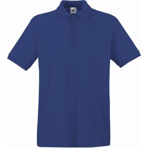 Fruit Of The Loom - Premium - Poloshirt - Marine - Korte Mouwen