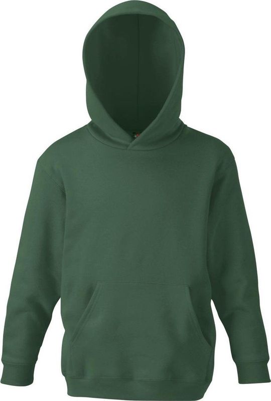 Fruit Of The Loom Heren Lichtgewicht Raglan Sweatshirt (240 GSM) (Bottle Groen)