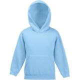 Fruit Of The Loom - Kinder Sweatshirt - Hemel Blauw - Katoen/Polyester