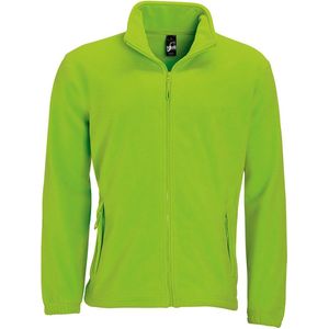 SOLS Heren North Full Zip Outdoor Fleece Jacket (Kalk)
