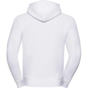Russell Heren Authentieke Sweatshirt met volledige ritssluiting / Hoodie (Wit)