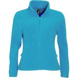 SOLS Dames/dames North Full Zip Fleece Jacket (Aqua)