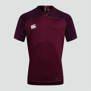 Canterbury - Evader Jersey - Rugby Sport Shirt - Maroon - Katoen