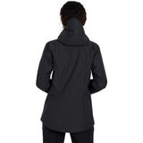 Regenjas - Waterafstotend - Gemêleerd - Stretchfleece - Verstelbare Capuchon