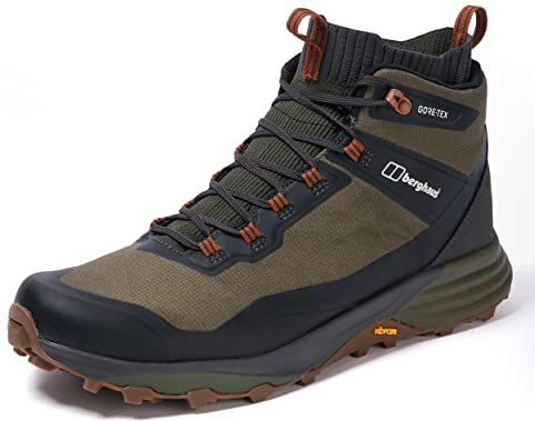 Berghaus - Vc22 Multisport Mid Wandellaarzen - Donkerbruin Donkergroen - Gore Tex - Waterdicht