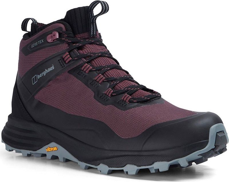 Berghaus - VC22 Multisport Wandelschoenen - Wijn Zwart - Gore-Tex Waterdicht