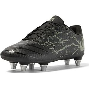 Canterbury van Nieuw-Zeeland Phoenix Team Soft Ground Rugby Laarzen, Zwart/Gravity Grey, 13 UK