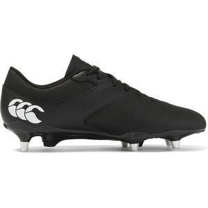 Canterbury Phoenix Raze Rugbyschoenen voor heren, zwart/wit, 42,5 EU, Zwart/Wit