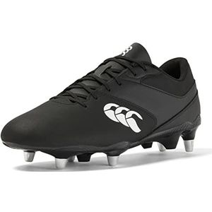 Canterbury van Nieuw-Zeeland Unisex Phoenix Raze zachte grond rugby laarzen, zwart/wit, 14 UK