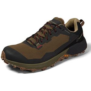 Berghaus Heren Revolute Active Walking Trail Schoenen | Waterdicht | Ademend | Duurzaam | Vibram Rubberen Zool Boot, donkergroen, 45 EU