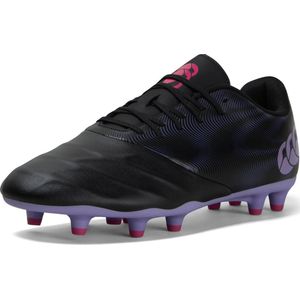 Canterbury Heren Phoenix Genesis Team Firm Ground Boots, zwart/Verbena, 8 UK, Zwarte Verbena, 41 EU