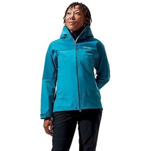 Berghaus Highland Storm 3L waterdichte jas voor dames, Jungle Jewel/Deep Ocean, 36