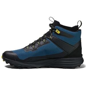 Berghaus Heren Vc22 Multisport Mid Walking Wandellaarzen | Duurzaam | Waterdicht | Ademend | Gore Tex | Vibram, 6.5 UK, Jet Black Hale Navy Corn Husk, 45 EU