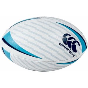 Canterbury Unisex Thrillseeker Spelen Rugby Ball, Wit/Blauw, 4