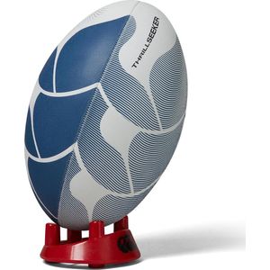 Canterbury Thrillseeker Spelen Rugby Bal, Wit/Blauw, 5