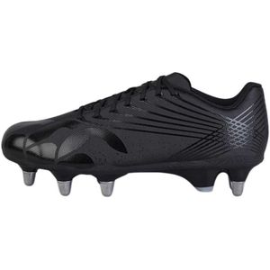 Canterbury Unisex Speed Infinite Pro laarzen, Black/Silver Metallic, 44,5 EU, Zwart Zilver Metallic, 44.5 EU