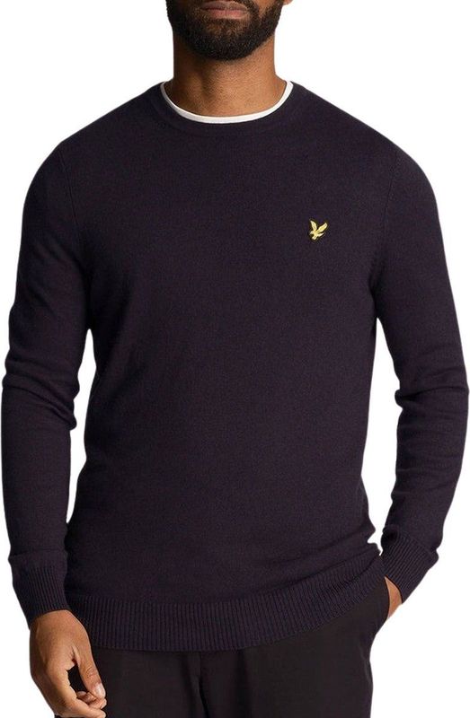 Lyle & Scott Crewneck Truien Donker Marineblauw