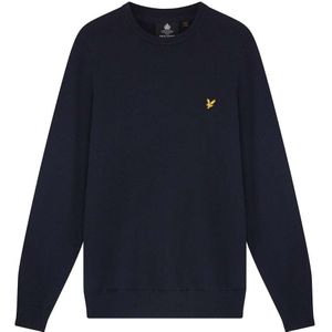 Pullover mit Rundhalsausschnitt aus Baumwolle Lyle & Scott