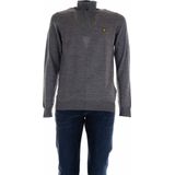 Lyle and Scott Golf Core 1/4 Zip Merino Mix Trui Heren Midden grijs