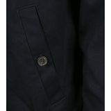 Lyle & Scott - Harrington Jacket - Tussenjas - Blauw - 100% Katoenen Twill